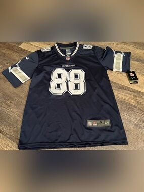 NFL Nike Patch Detail Tee - Navy with White and Red Accents